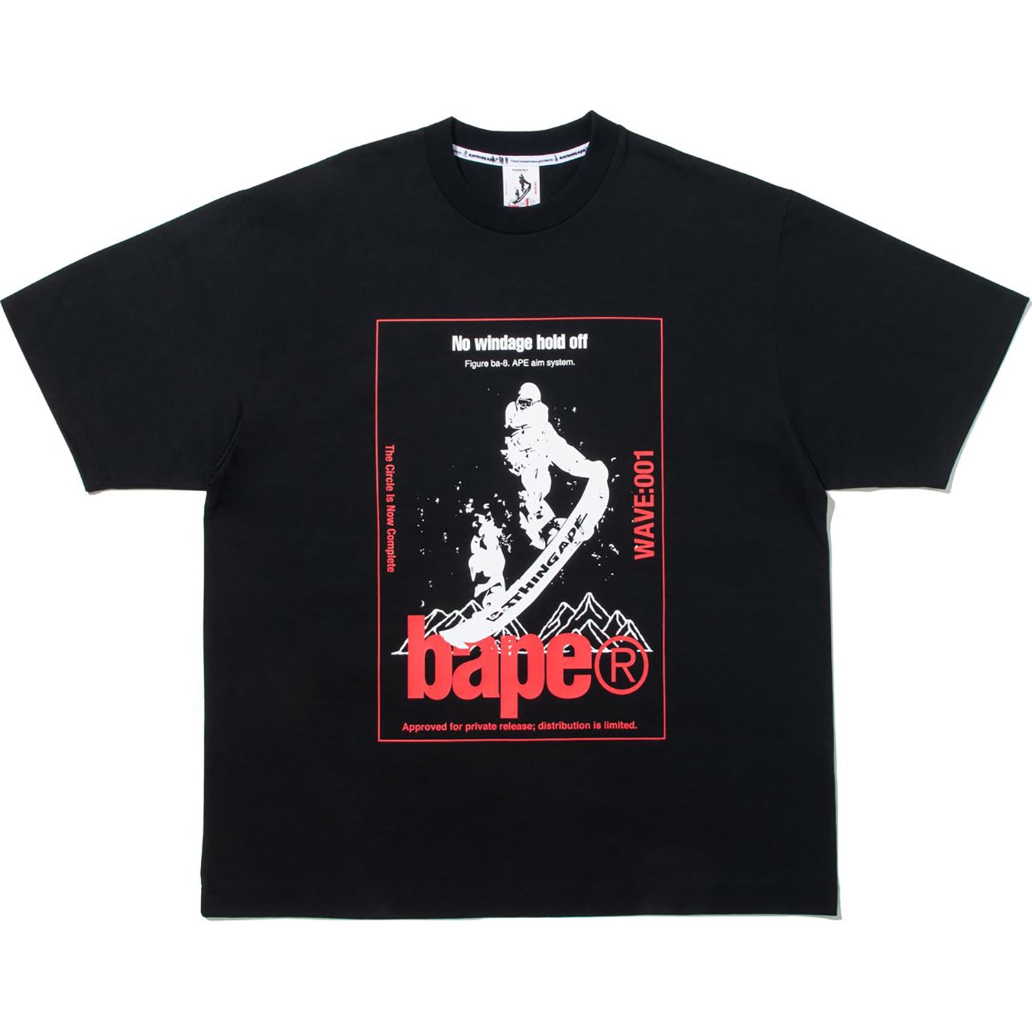 BAPE BY KAZUKI KURAISHI SKATE RELAXED FIT TEE MENS - Image 4