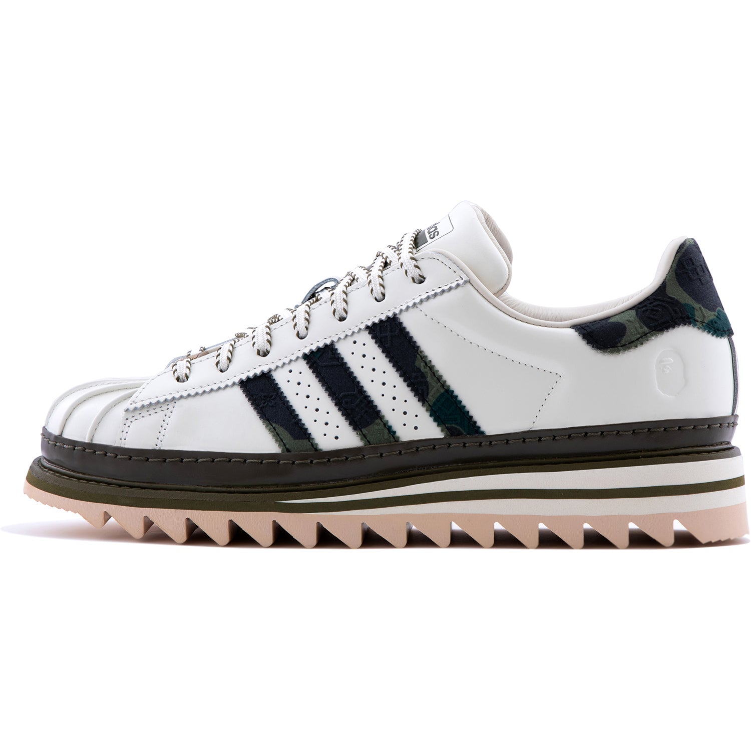 Alternative view of BAPE X CLOT SUPERSTAR BY EDISON CHEN MENS