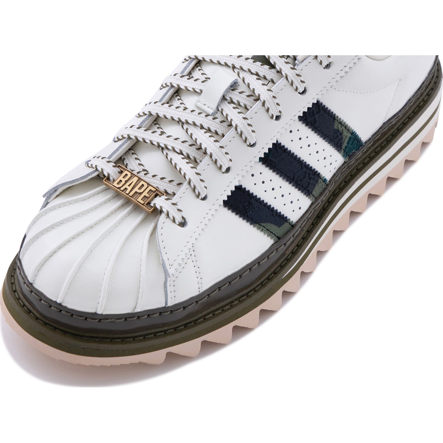 BAPE X CLOT SUPERSTAR BY EDISON CHEN MENS - Image 9