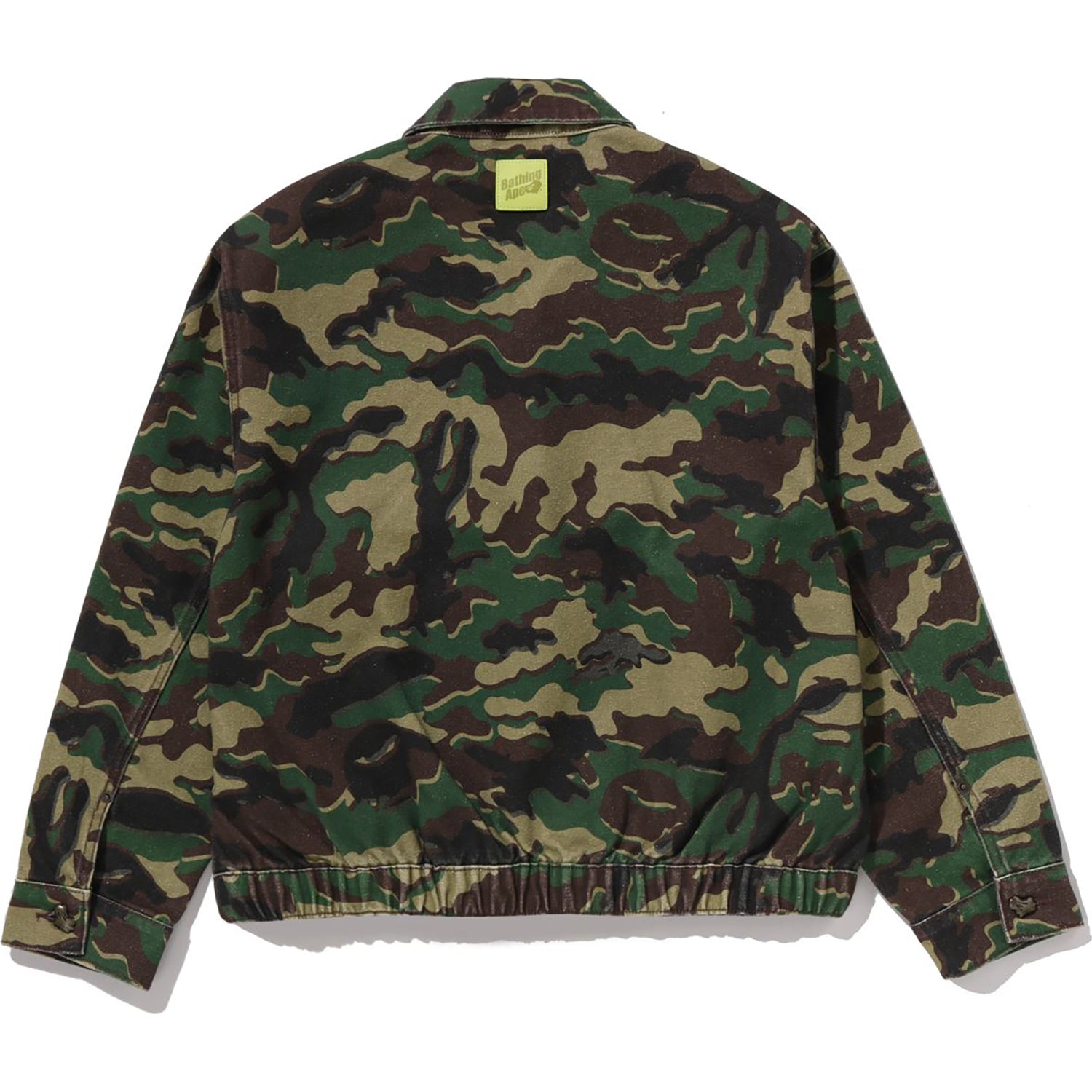 Alternative view of GLITCH WOODLAND CAMO BATHING APE LOGO WORKER JACKET LADIES