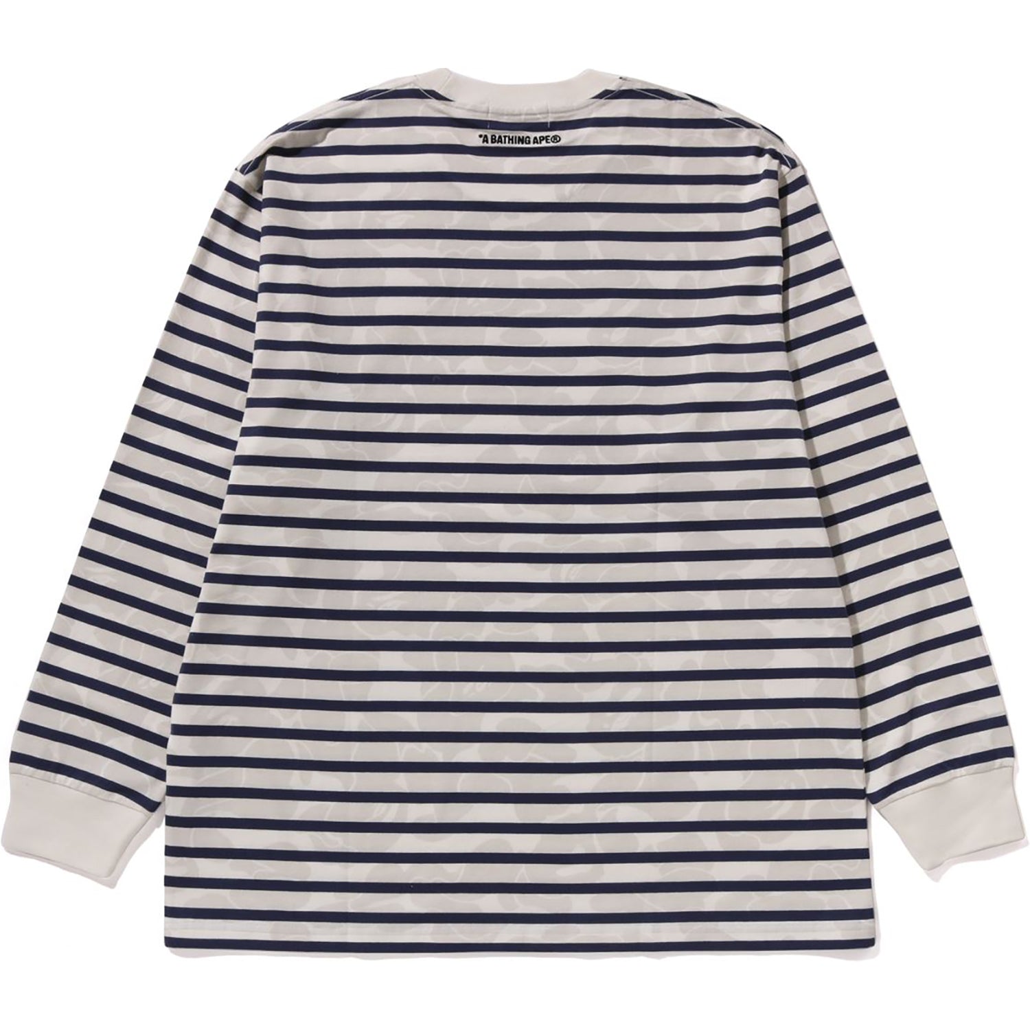 Alternative view of SOLID CAMO ONE POINT RELAXED FIT STRIPE LS TEE MENS