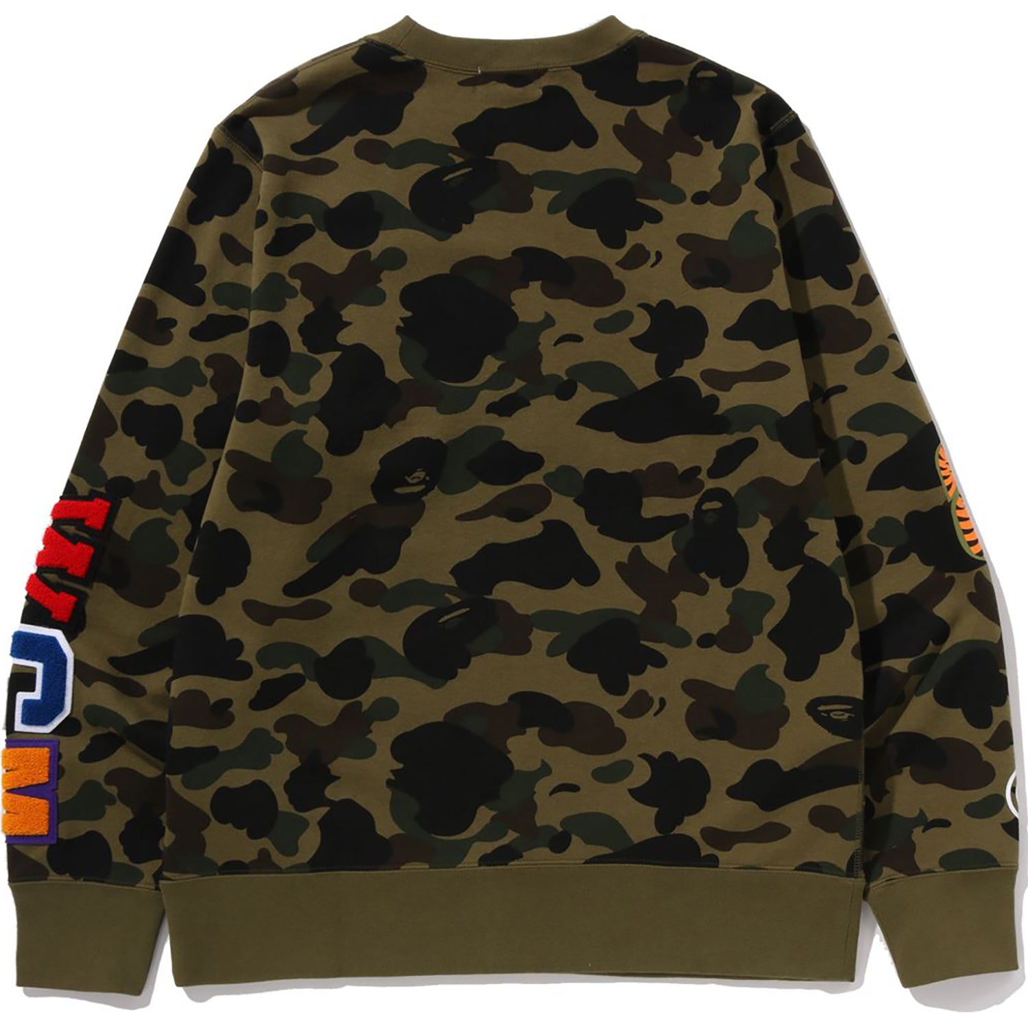 1ST CAMO SHARK CREWNECK SWEATSHIRT MENS - Image 12