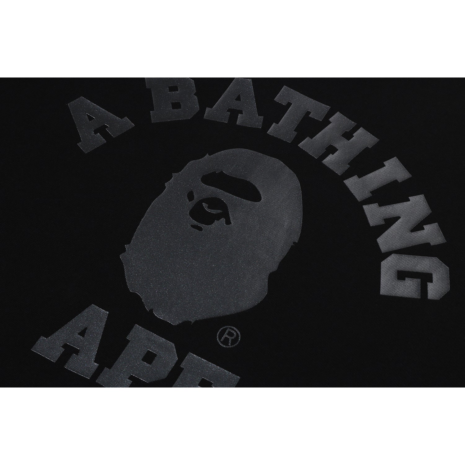 Alternative view of BAPE US BLACK FRIDAY METALLIC COLLEGE RELAXED FIT TEE MENS