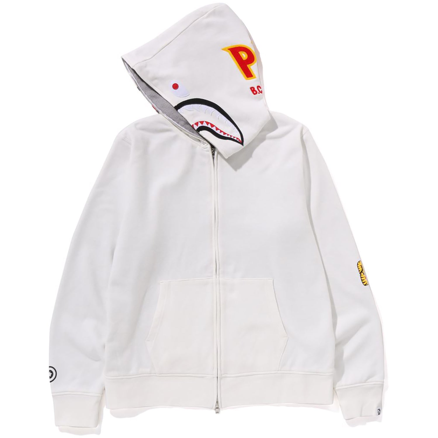 2ND SHARK FULL ZIP HOODIE MENS - Image 6
