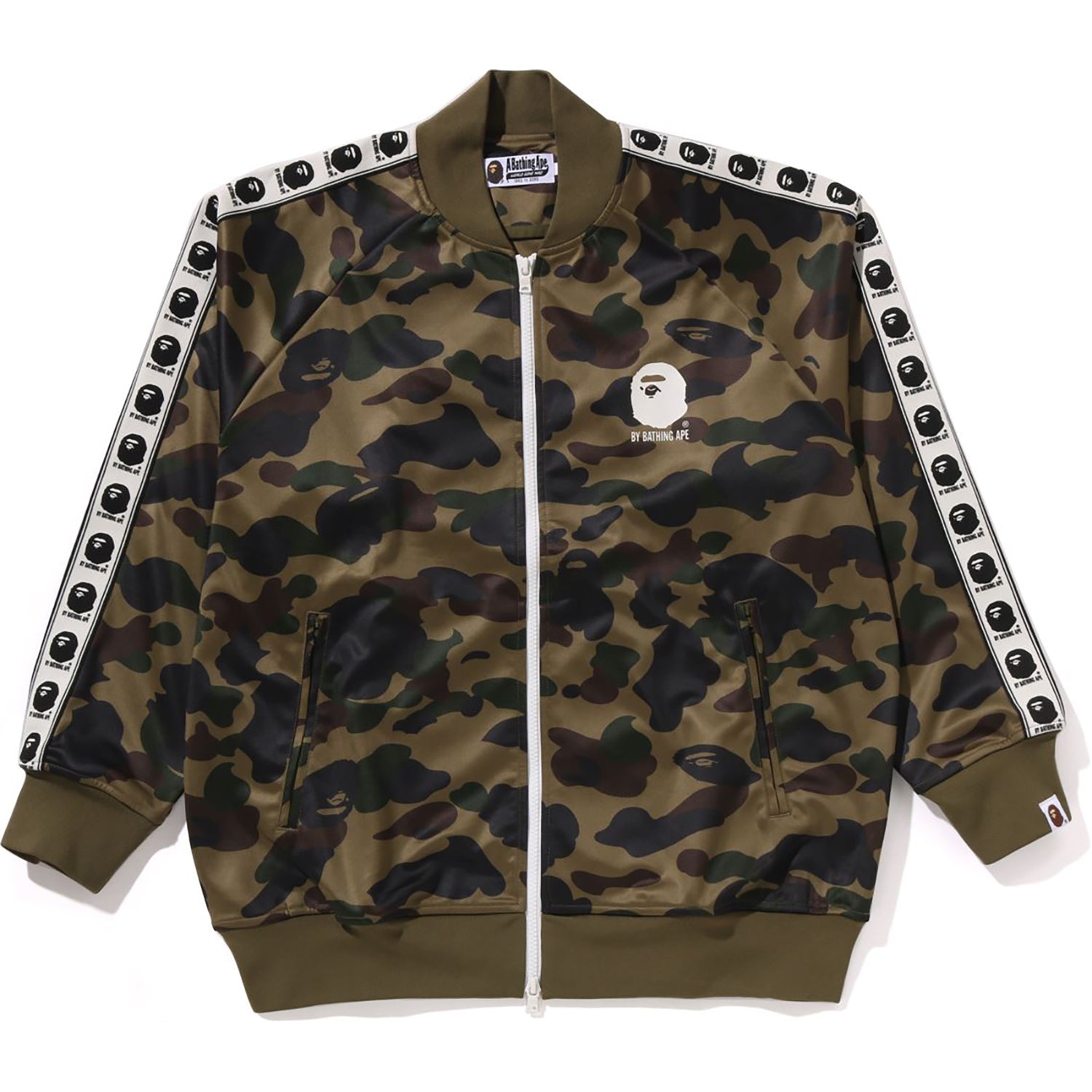 1ST CAMO RELAXED FIT TRACK JACKET MENS - Image 5